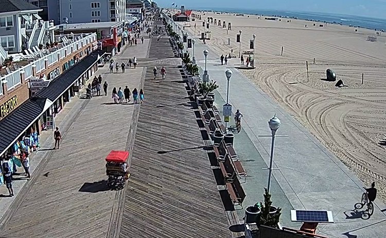 Ocean City Boardwalk Live Shark Eye Cam Ocean City MD Webcams
