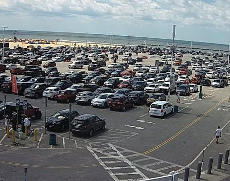 Ocean City Inlet Parking Lot Cam – Corner View